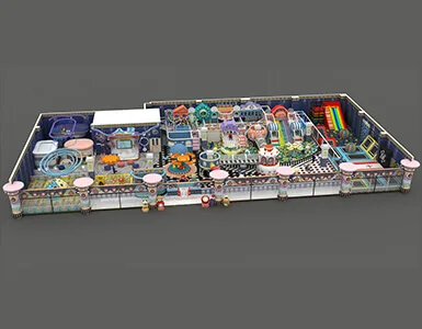 indoor soft playground zoo tube