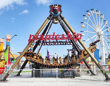 fairground carnival pirate ship