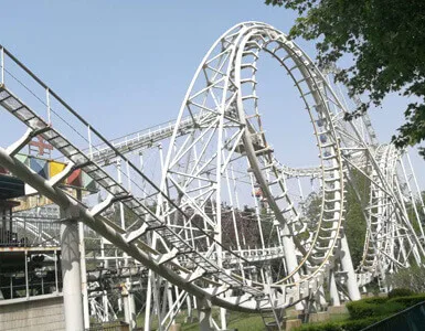 Roller coaster for amusement park